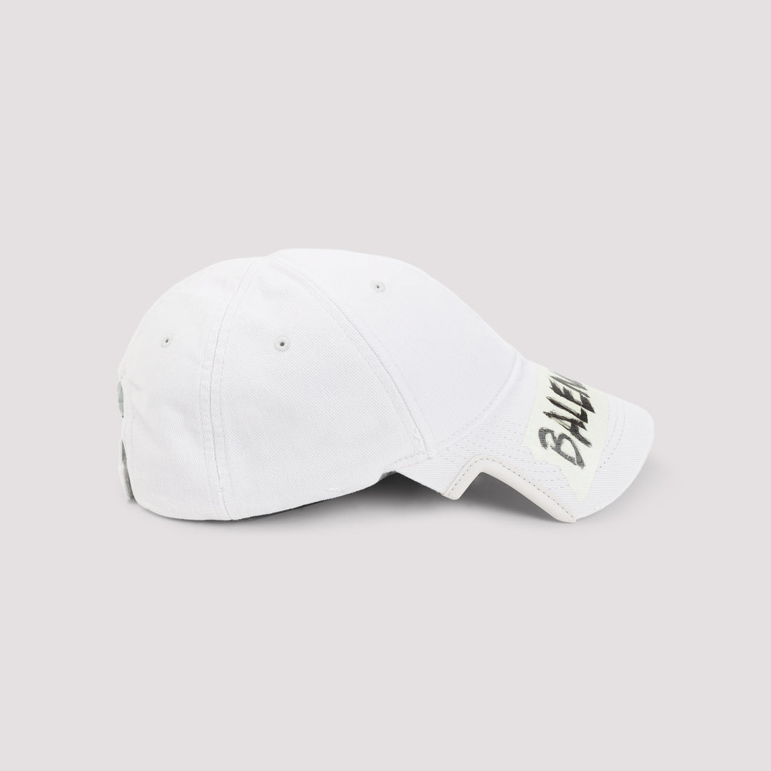 Balenciaga Cappelli - Bianco | 5a0fb61fb04ae9f1dfc4285dde7b7b0b97068d18