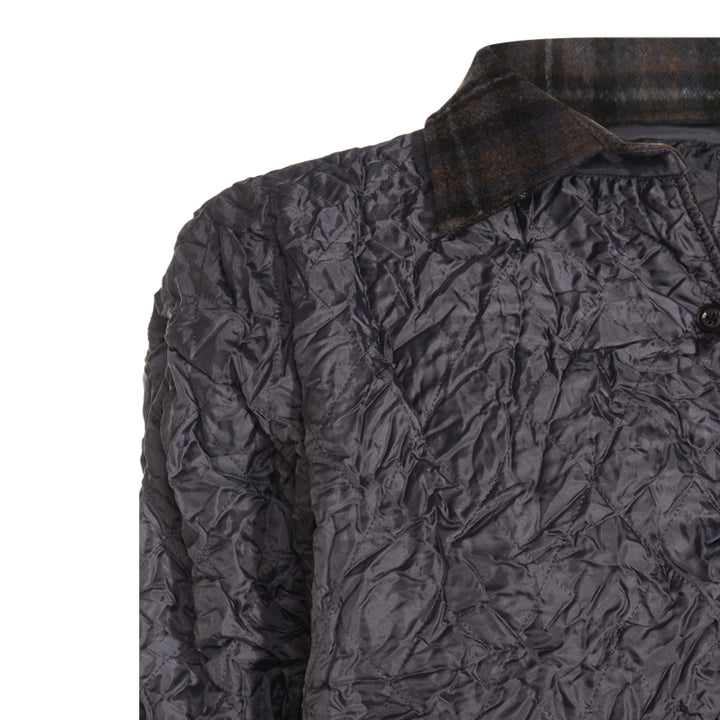 Maison Margiela Jackets - ANTHRACITE/BROWN CHECK | e066a5e98d94cd398c3385192e52c9e92eb31756