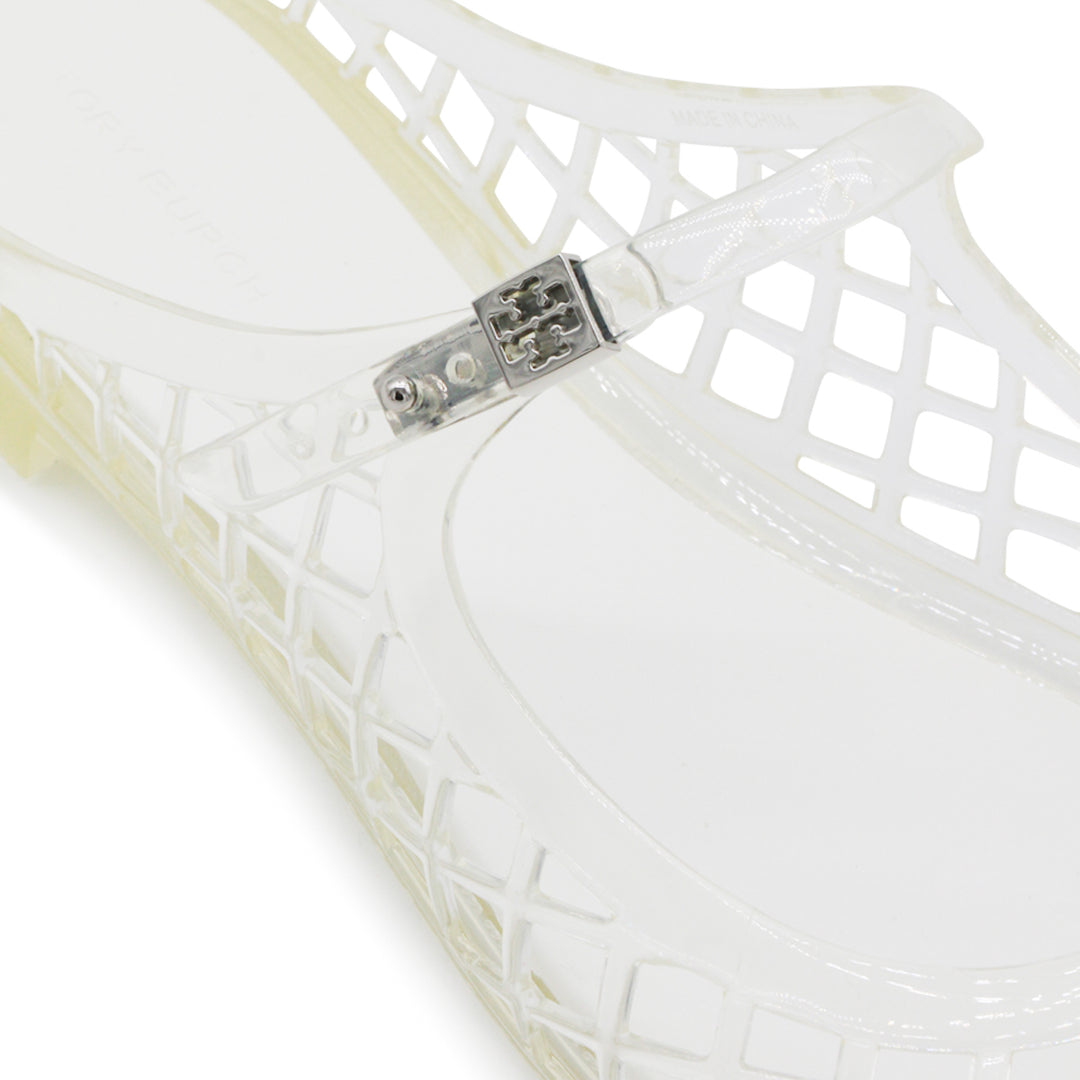 Tory Burch Flat shoes - CLEAR/SILVER | 0b02281554655a783a569e7e25b6b2972610900b