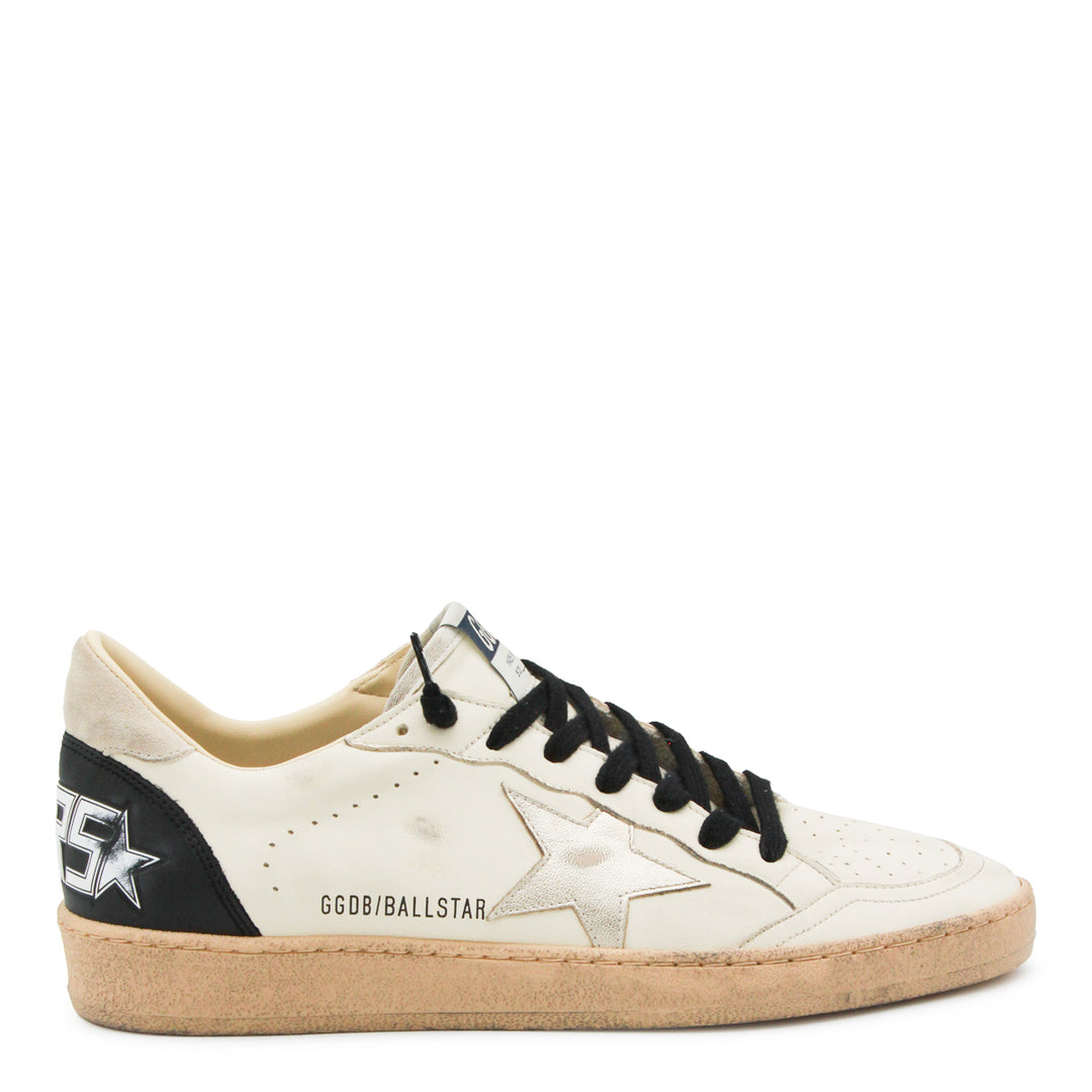 Golden Goose Sneakers - WHITE BEIGE/PLATINUM/BLACK | 8f35a441435a6d7c5eac7824c29f1a8808405dfb