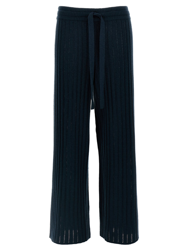 Pantalones de Lujo Suntuoso Verde