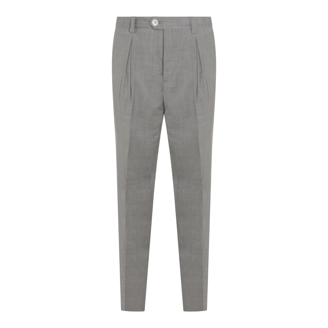 Brunello Cucinelli Trousers - PERLA | 0c30e3963e3e512adb69f1a682751d05b970f27a