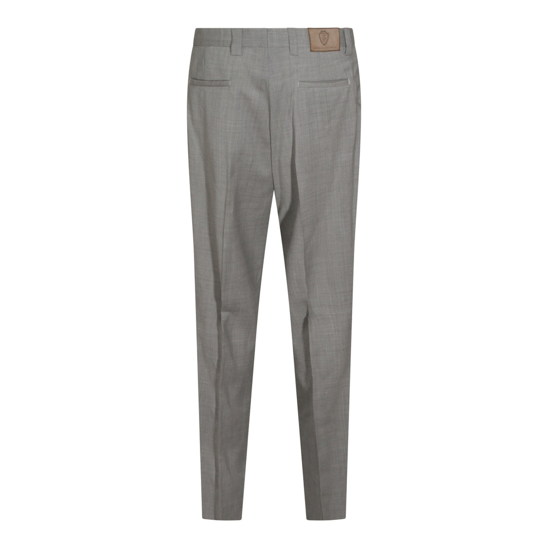 Brunello Cucinelli Trousers - PERLA | 9313ffceb965e16955e6de0d664ca12dc0fb357c