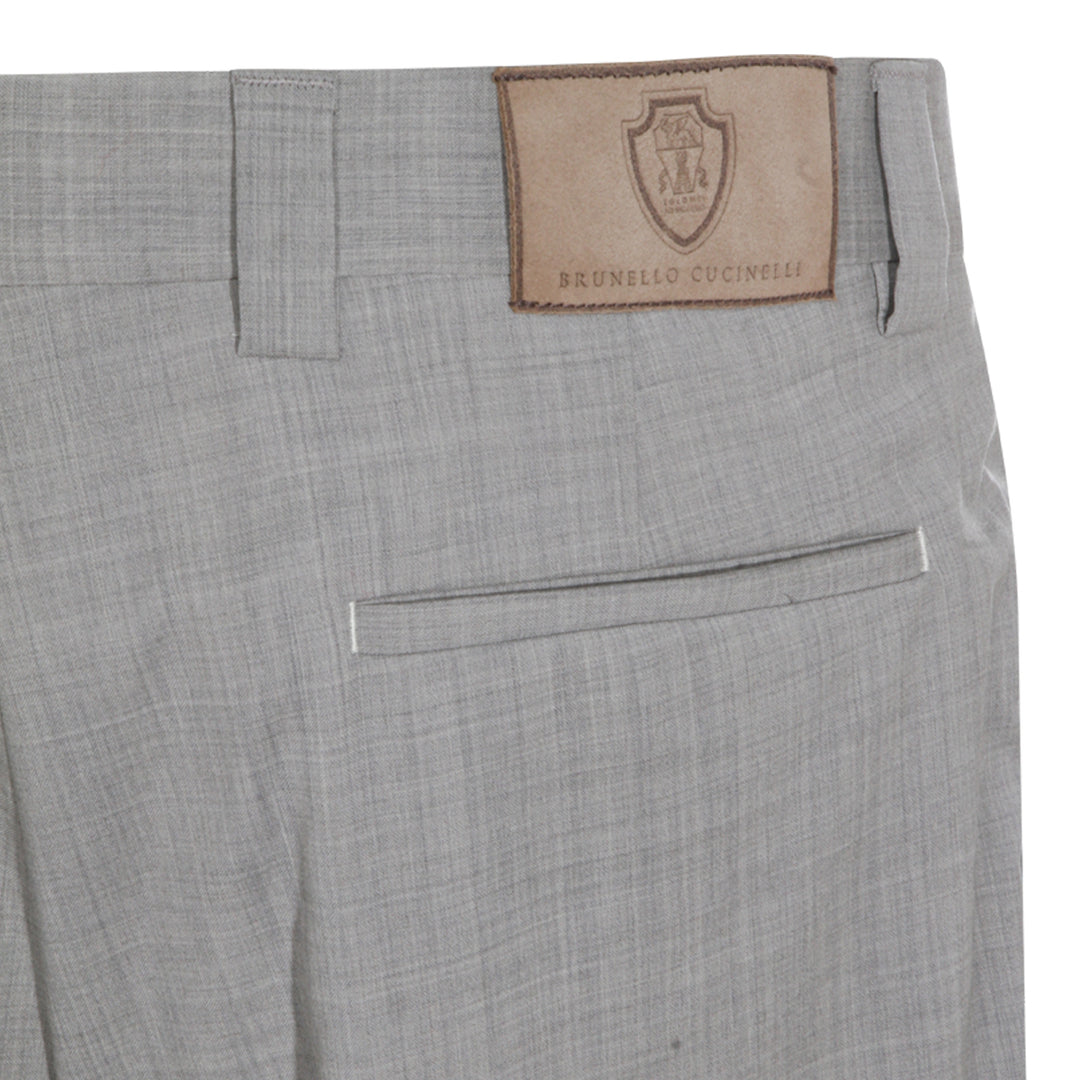 Brunello Cucinelli Trousers - PERLA | 2ade9dfa70ce09304f02696d0a20048e1a769b32