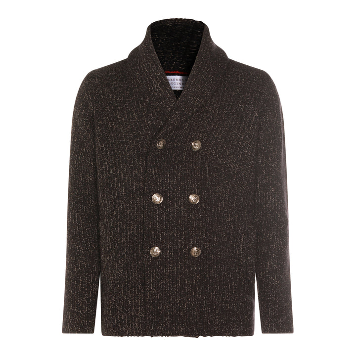 Brunello Cucinelli Sweaters - NERO/CORTECCIA+CORTECCIA | 9b52cb5d6468661de62b3662de858eb1b3514784