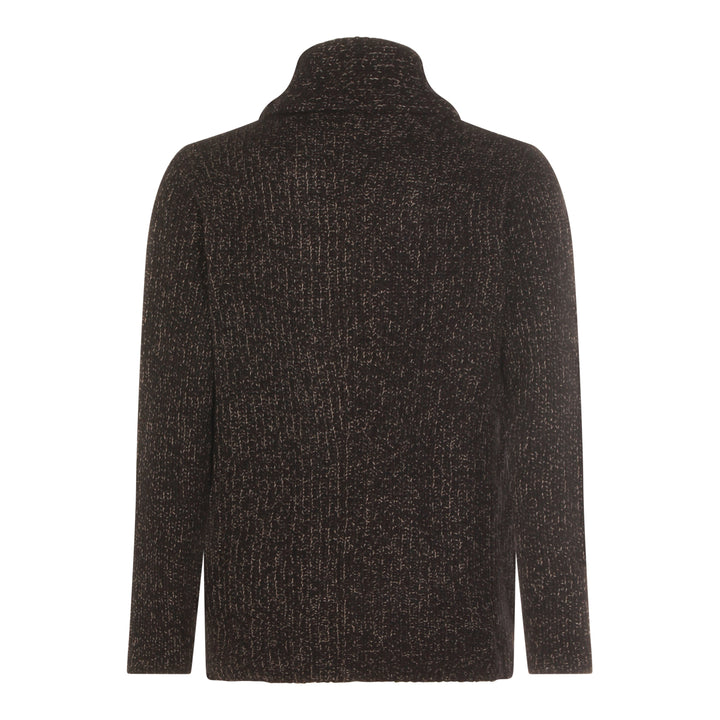 Brunello Cucinelli Sweaters - NERO/CORTECCIA+CORTECCIA | e8711e93b1f06e8dd153fb80a37d326d35f30046
