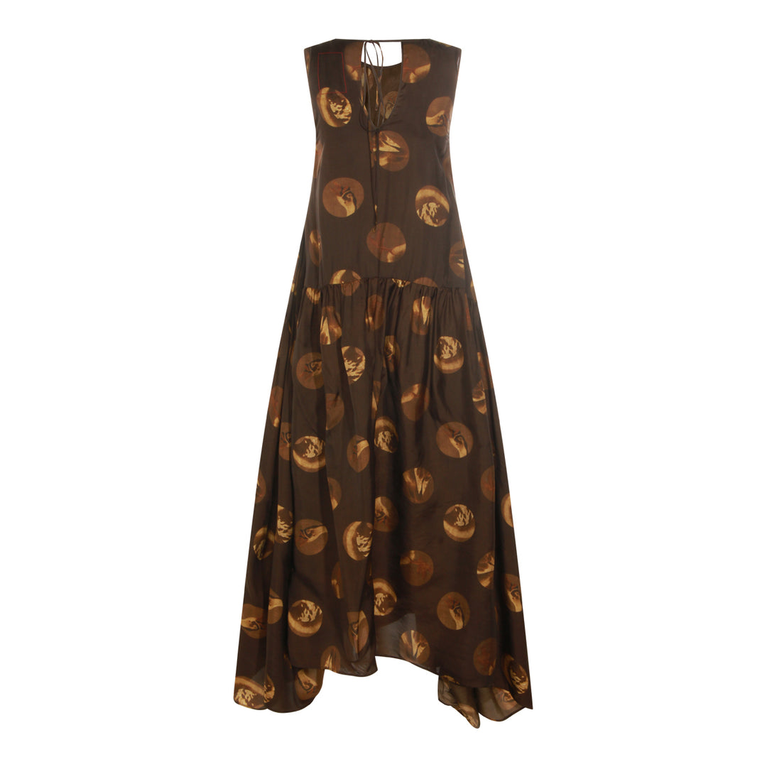 Uma Wang Dresses - BROWN/TAN | 72cdfd24169778f928554b5c5dab65a2c3df7052