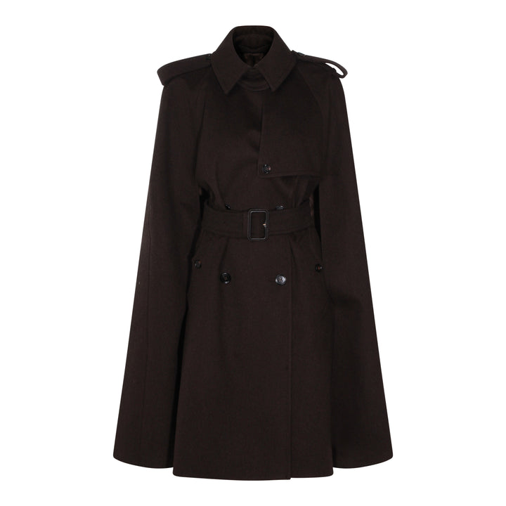 Burberry Coats - COG BROWN MELANGE | 013843a93fbdb46356d7aa357600253bf14a0ef4