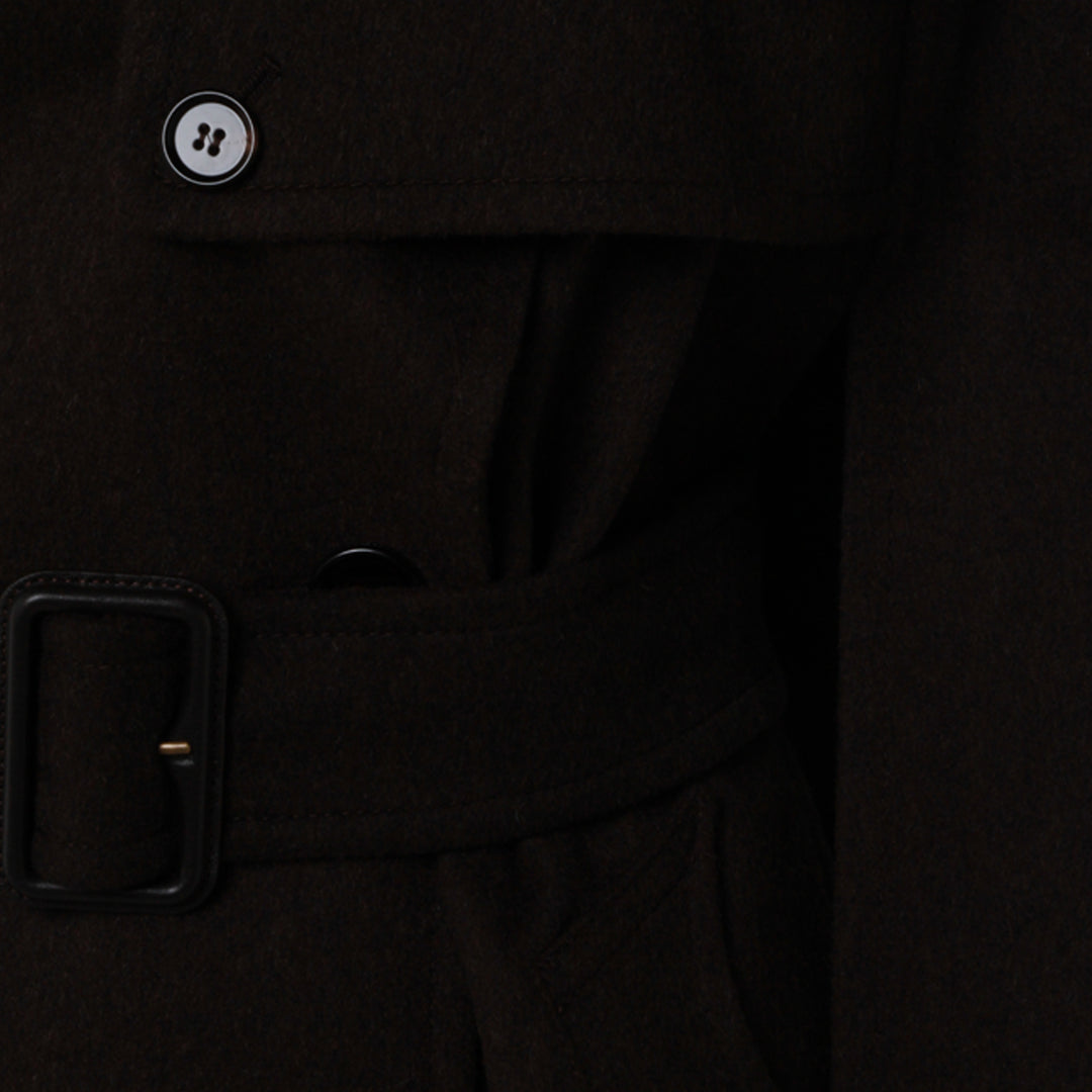 Burberry Coats - COG BROWN MELANGE | faf33624daf615fc31d4859f65006ccd22588a9e