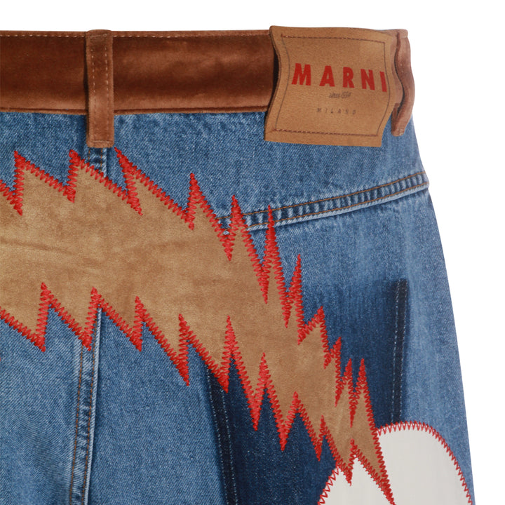 Marni Jeans - DEEP BLUE | 0ff1f513f1dacb5239e790a62db7fed1274e5c0e