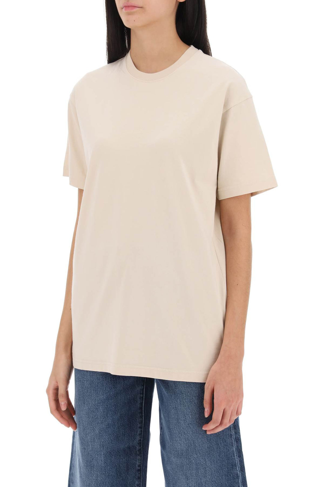 T Shirt Oversize In Cotone Biologico