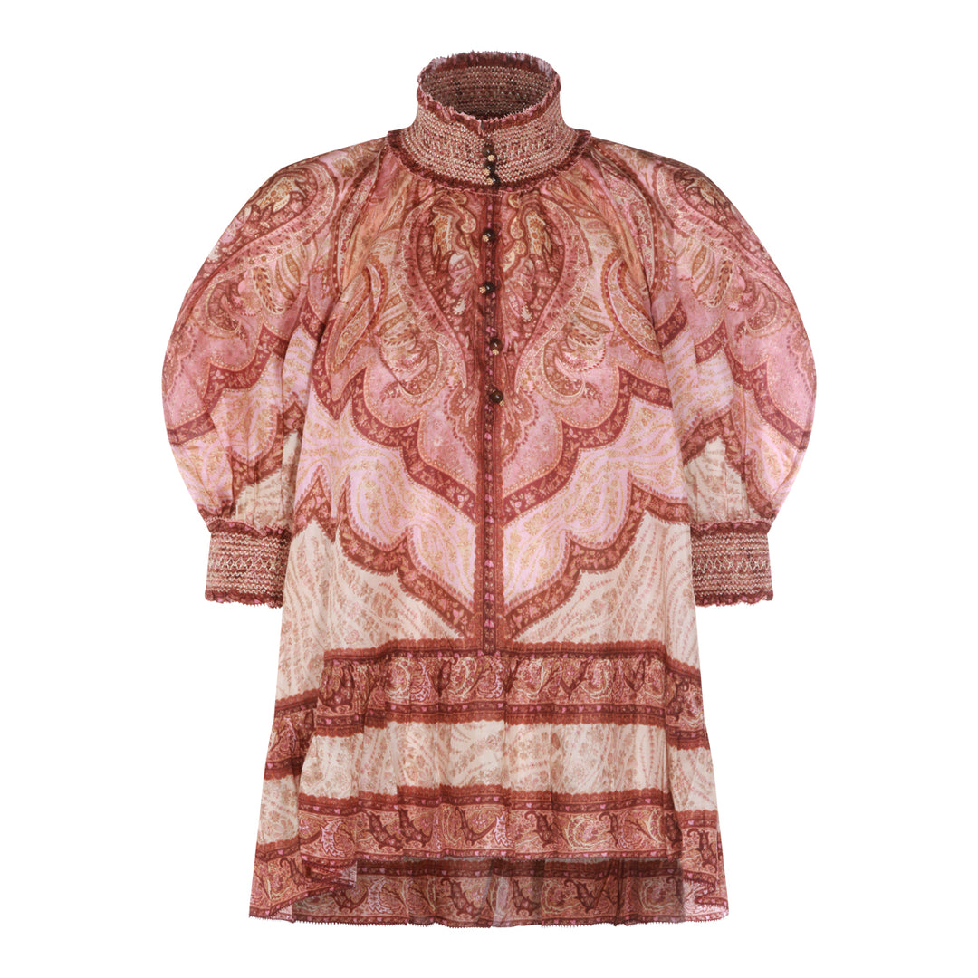 Zimmermann Top - TAPESTRY BURGUNDY MULTI | 84462d3bc35d1d0393ac94c1d20482b3ae56e4dc