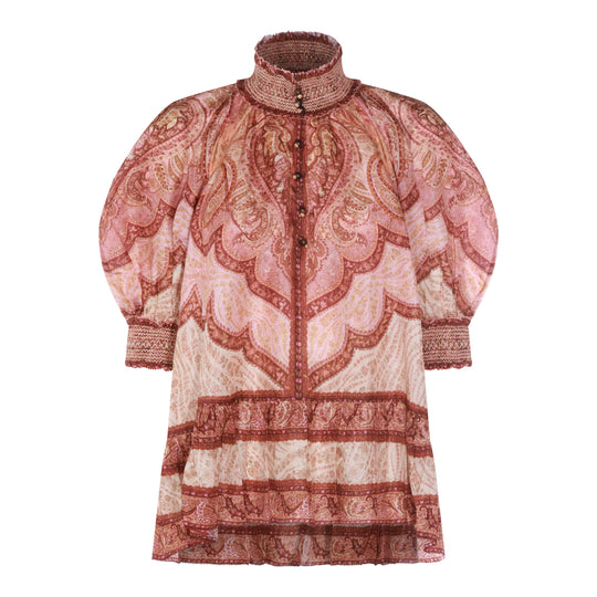 Top Tapestry Burgundy Multi