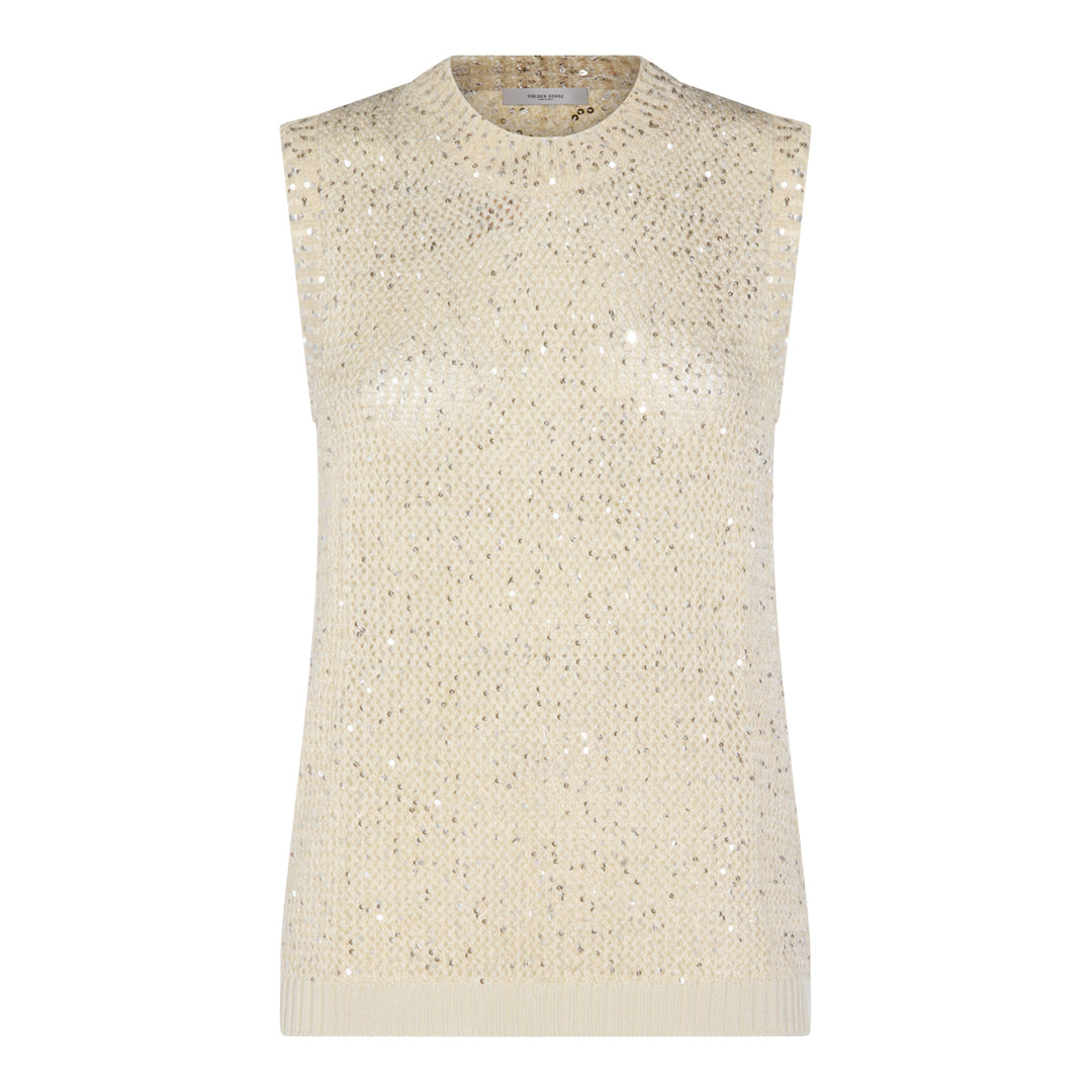 Golden Goose Sweaters - HERITAGE WHITE | 4952dcce0bc56f98fe77cfb5841a43475b39dac2