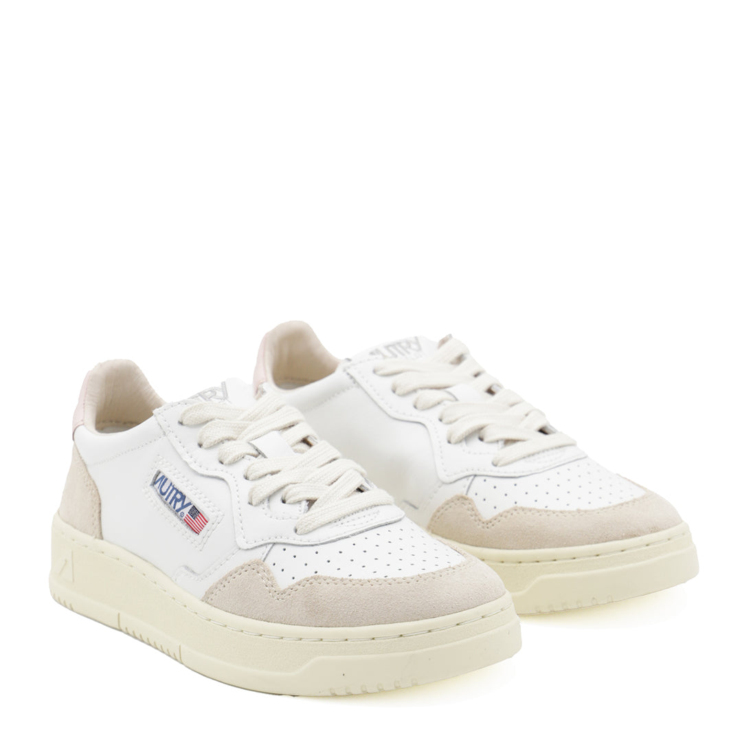 Autry Sneakers - LEAT/SUEDE WHT/POW | b725f86955a615b669d9b3bb68615c87e647d5c8