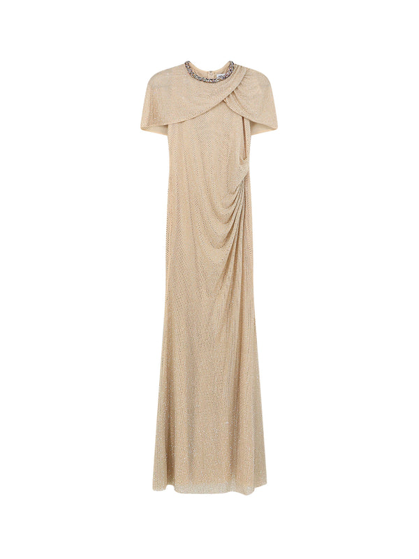 Maxi Dress With Rhinestones