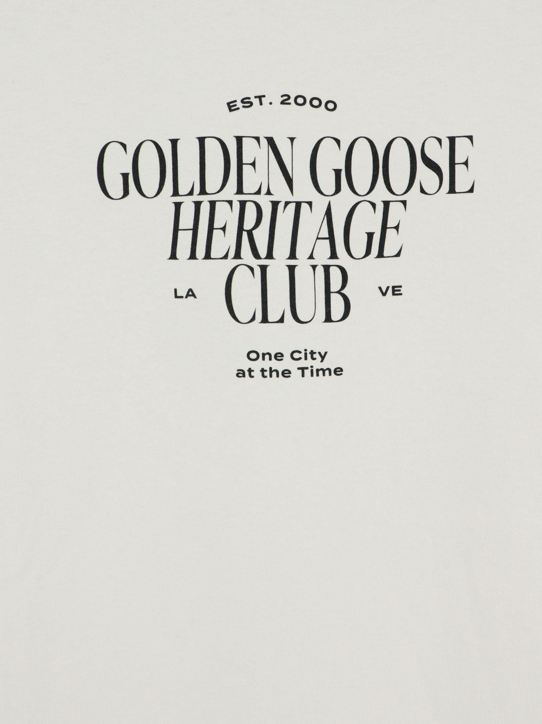 Golden Goose T-shirts and Polos - HERITAGE WHITE | 1e2bb7d945e8dc98ac0ba71db9dddd9cef457d61