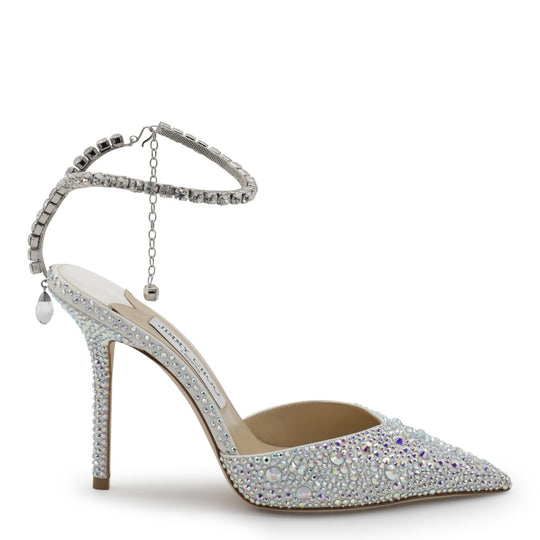 With Heel Ivory/Crystal