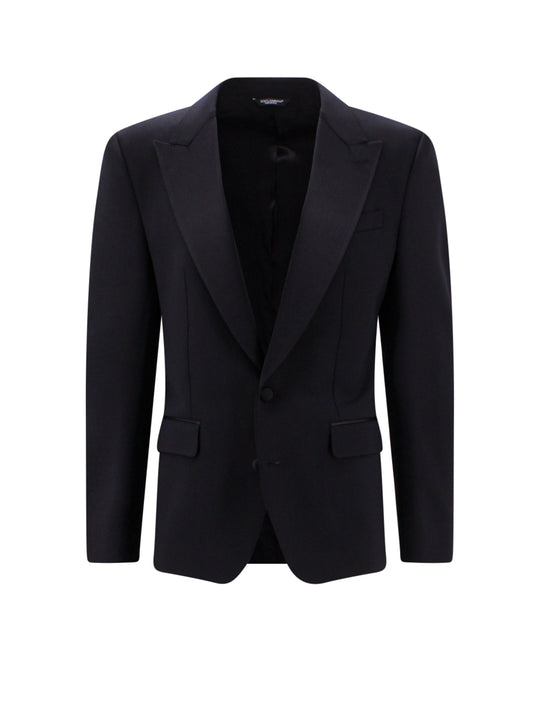 Wool And Silk Tuxedo Jacket