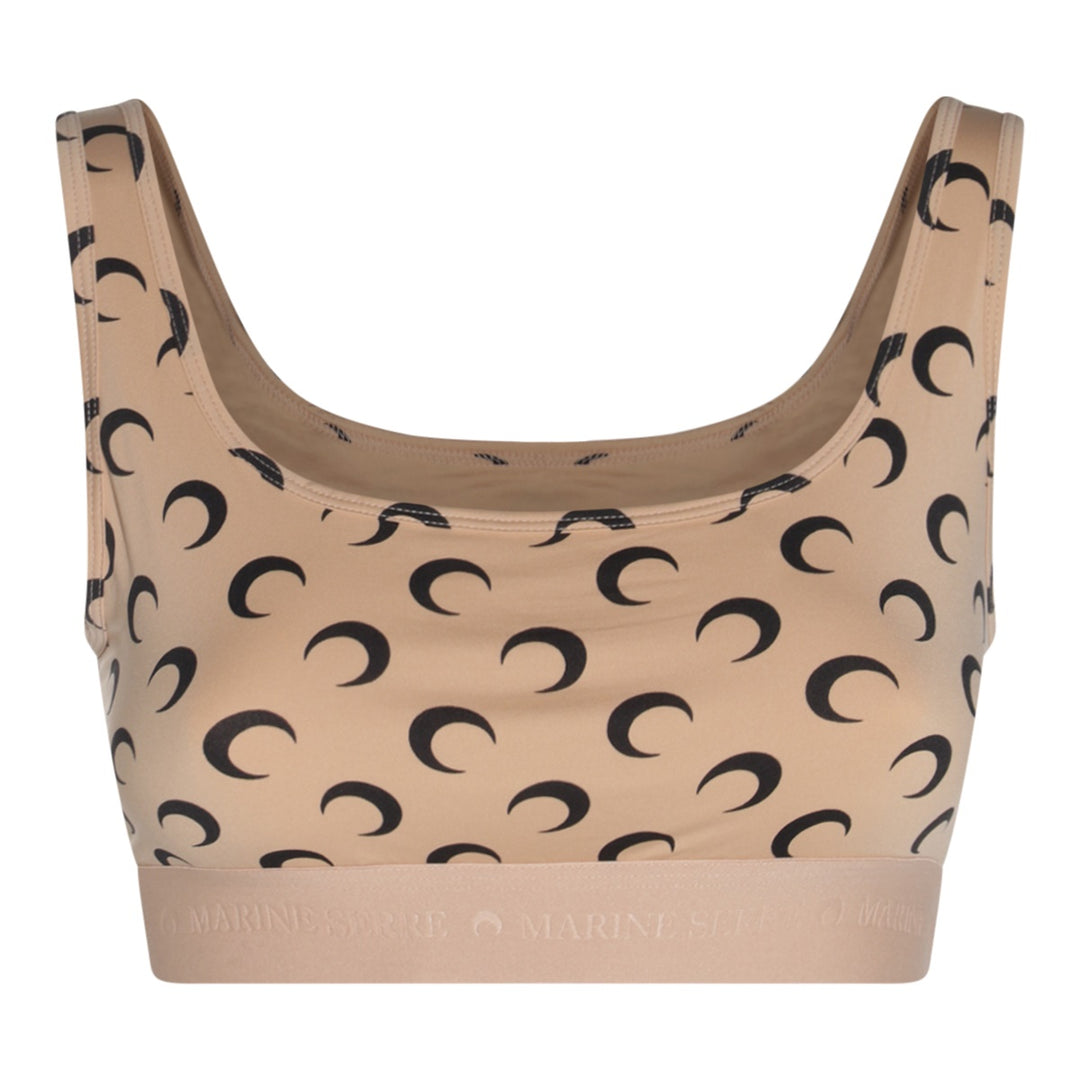 Marine Serre Top - TAN | 7fec33a9d4fa6e8f5c60554cfedc5994e46f294c