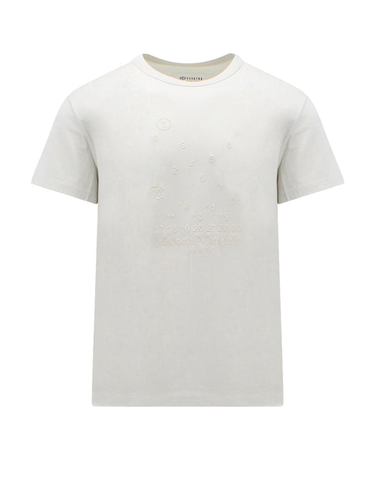 Cotton T-Shirt With Embroidered Frontal Logo