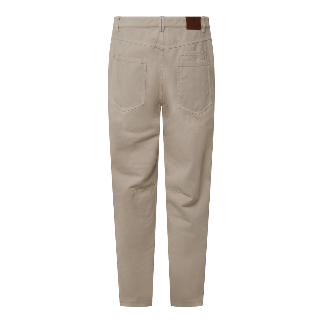 Brunello Cucinelli Trousers - WARM WHITE | 32650b7820ae0a6038c53e4bad0bf83df1ff9cf1