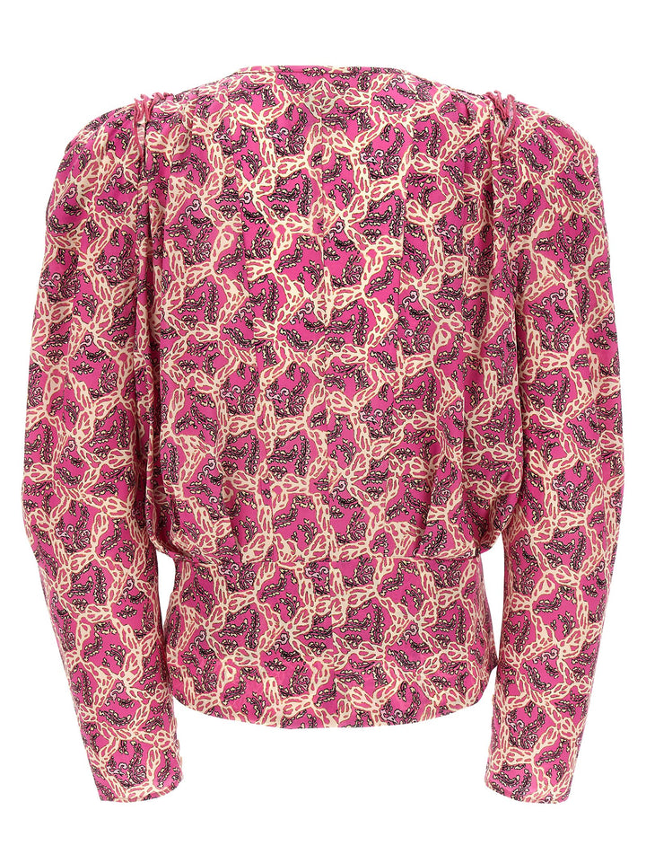 Isabel Marant Zagra Camicie - Fucsia | dcb49626e5b47bcde4e3200e73b492958a35661d