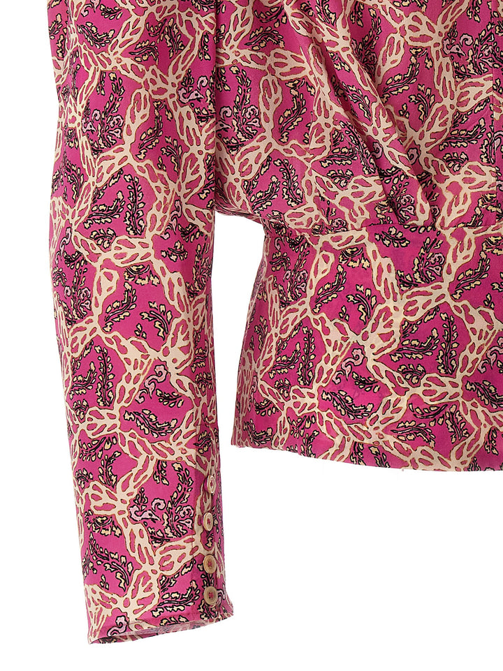 Isabel Marant Zagra Camicie - Fucsia | 874aef26b3f1635aa4b9df2368dc9a16e177002e