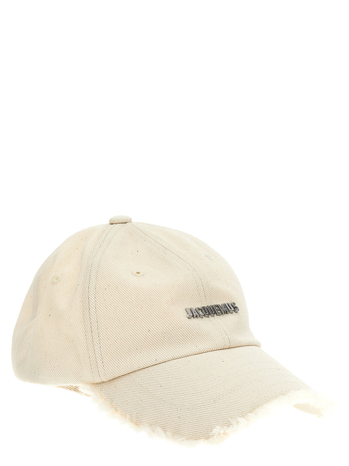 Jacquemus La Casquette Artichaut Cappelli - Bianco | 030207feca962b0380d0cf909a095387861d8ae4