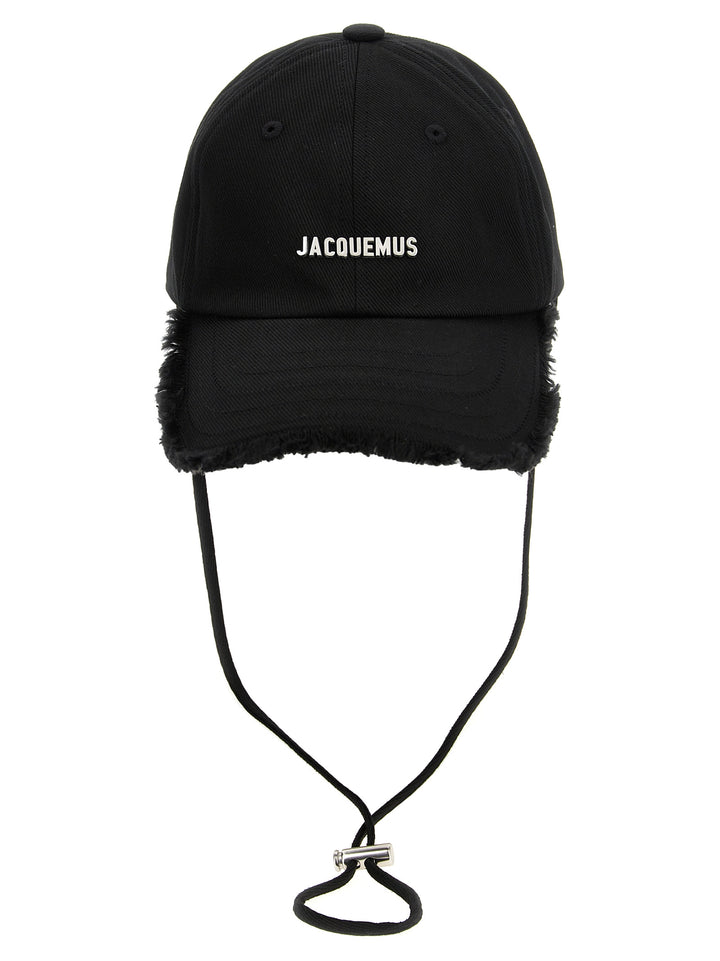 Jacquemus La Casquette Artichaut Cappelli - Nero | be33dddf99704507c6e1080895b45eaa316f9df0