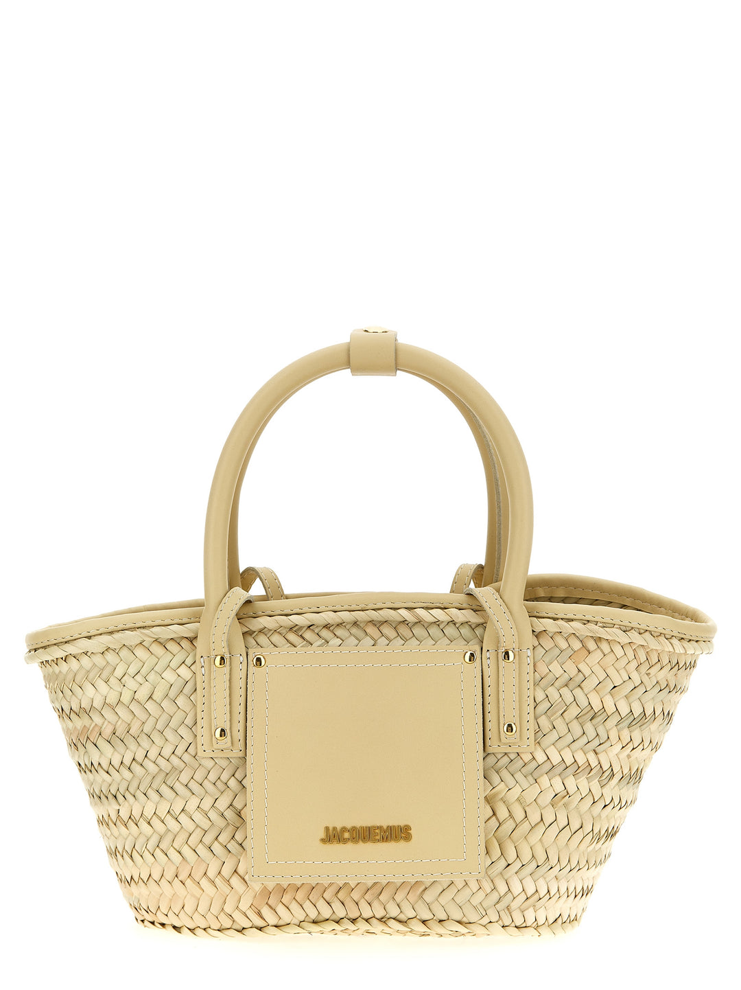 Jacquemus Le Petit Panier Soli Tote - Bianco | 770ba15088b518d51b45c878691600db1307de21
