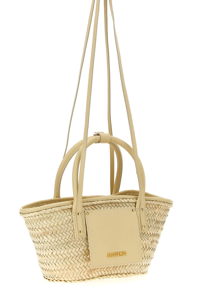 Jacquemus Le Petit Panier Soli Tote - Bianco | 4d5ea75355c2fb5d206fd2e60cecaef5a77a807f