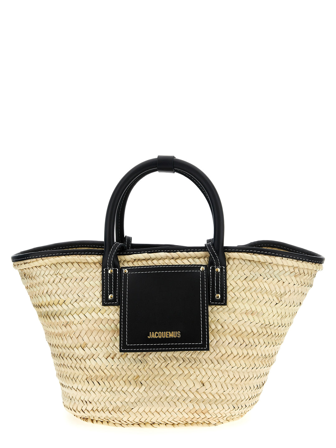 Jacquemus Le Panier Soli Tote - Nero | 965d617eb29d25f609a5eb5651e051343ca14d78