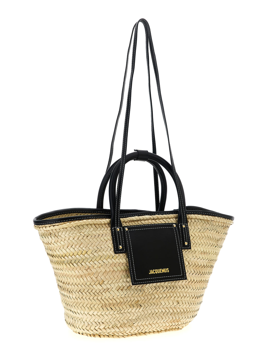 Jacquemus Le Panier Soli Tote - Nero | 630bd020a32ed998aa74567ca938230b0ad40cc5