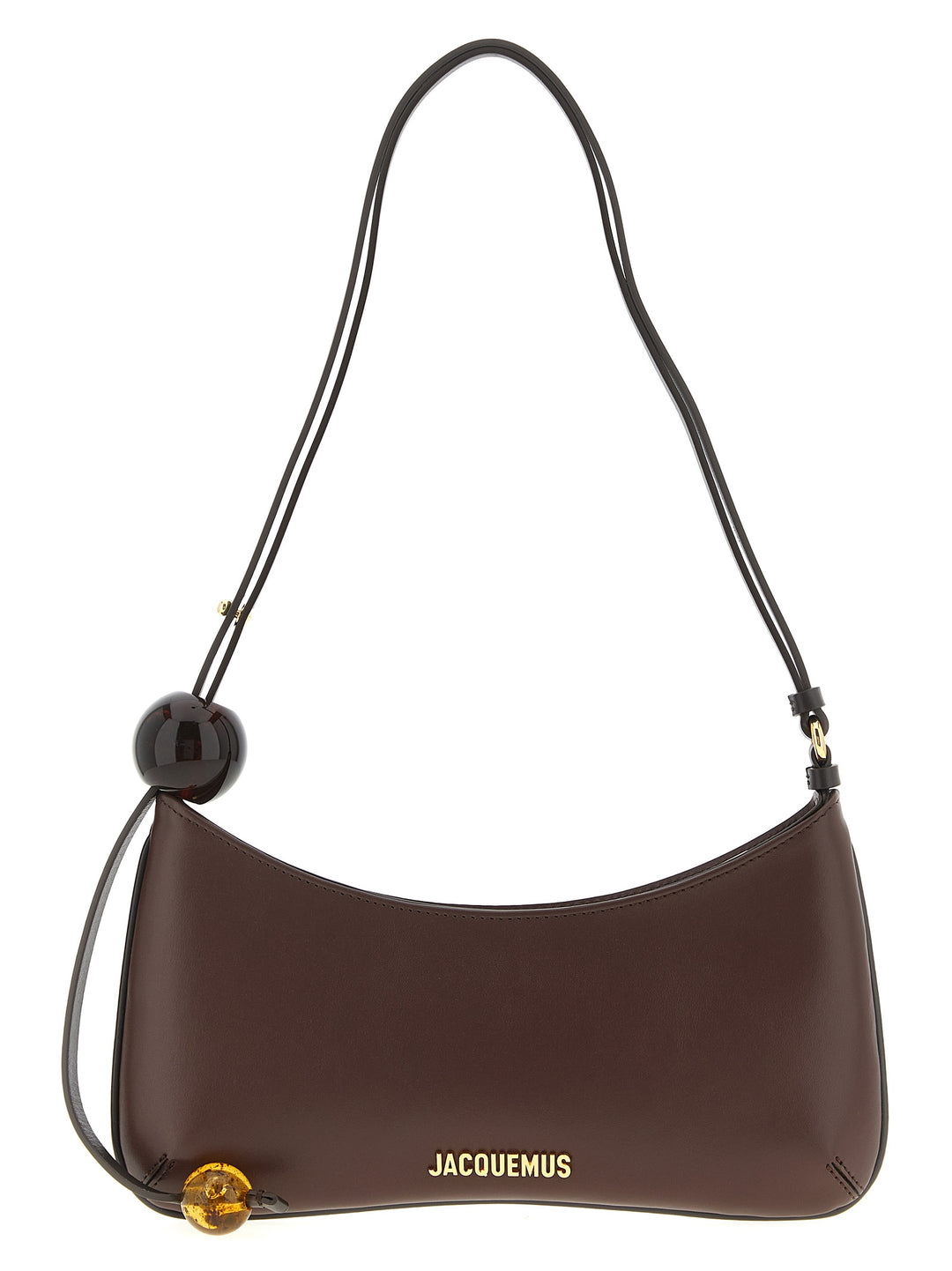 Jacquemus Le Bisou Perle Borse a Spalla e Tracolla - Marrone | b29bfe7401df0bf8aec86289b07dd94512d25e65