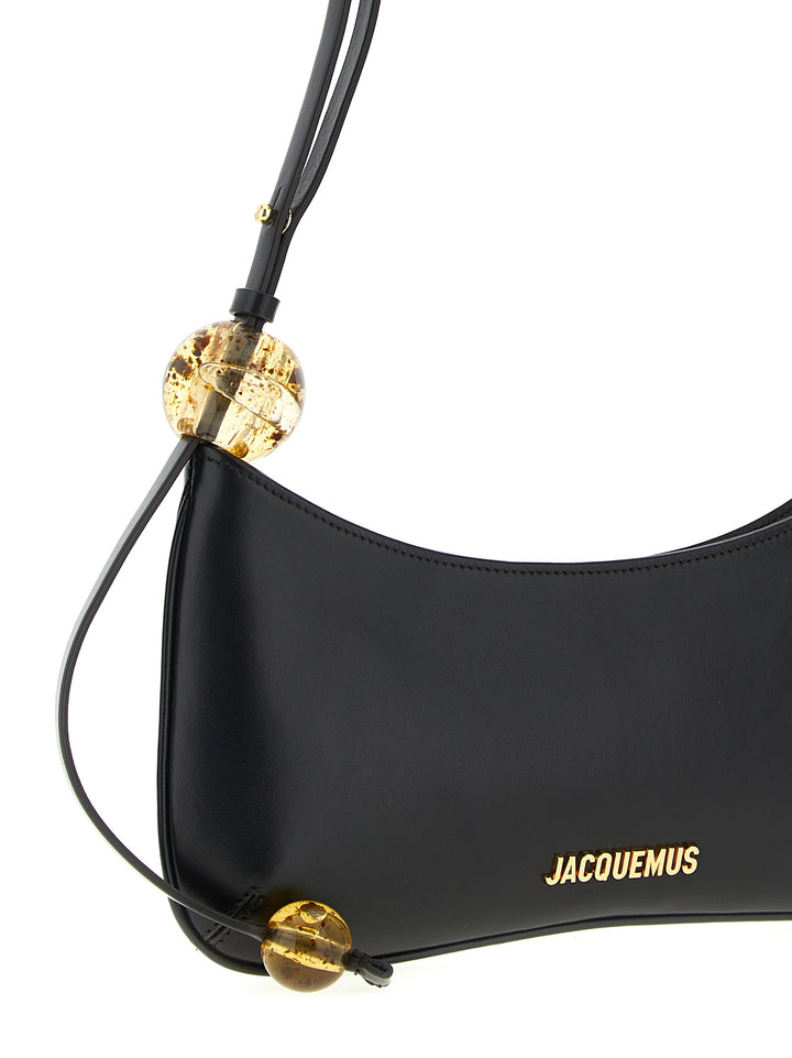 Jacquemus Le Bisou Perle Borse a Spalla e Tracolla - Nero | 00ddf087577e81664804299dd62b7b955ed4e325