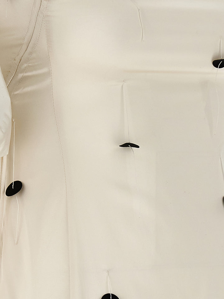 Jacquemus La Robe Chouchou Abiti - Bianco/Nero | 63c5ed0f459ed1002aa0fc4350134e2648819adf