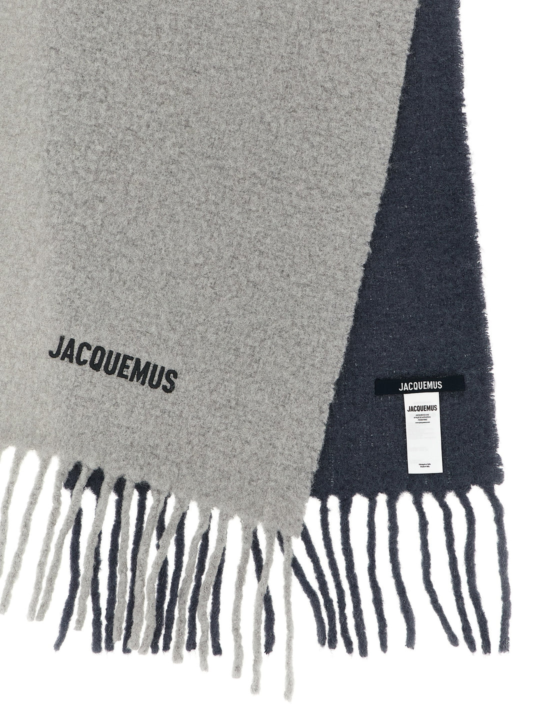 Jacquemus L Sciarpe - Grigio | cc95f9ceb1915972e116c9f207742311590b00ff