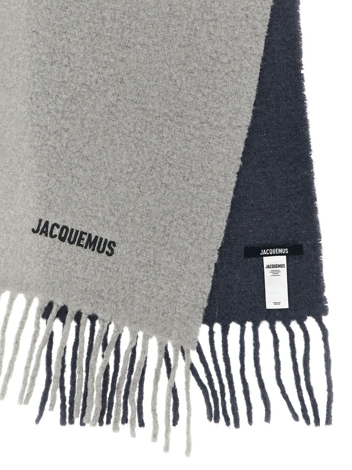Jacquemus L Sciarpe - Grigio | cc95f9ceb1915972e116c9f207742311590b00ff