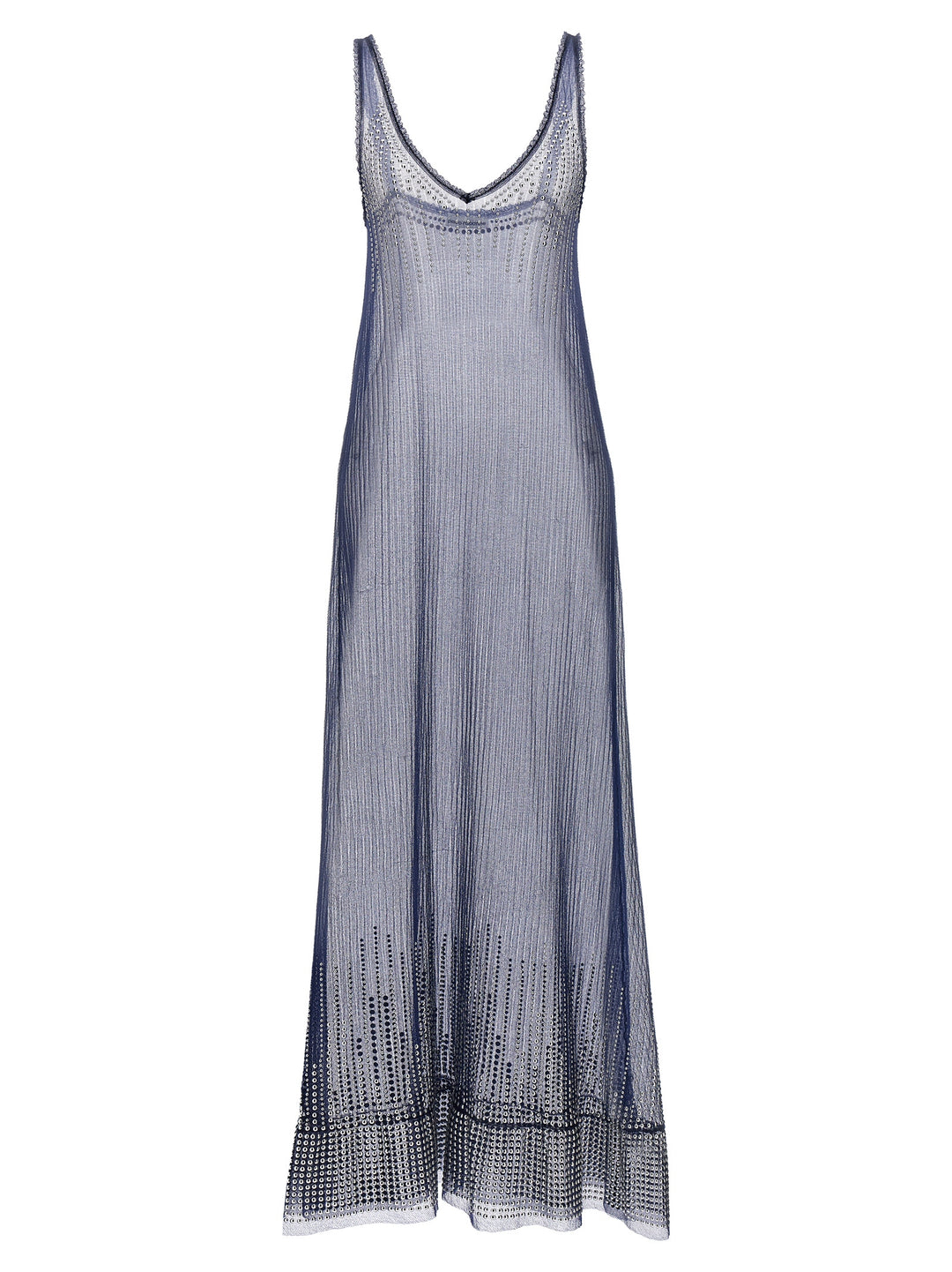 Studded Mesh Dress Abiti Blu