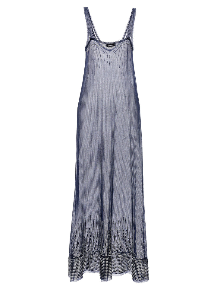 Studded Mesh Dress Abiti Blu