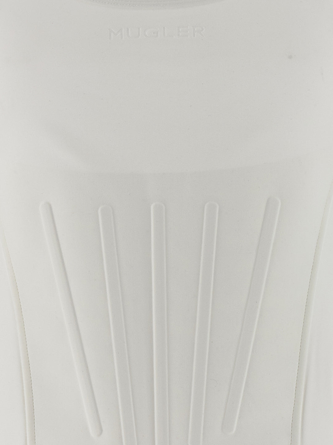 Mugler Corseted Top - Bianco | 1f8b794e7aa870cea0ebfaf0e161a35bf7face05
