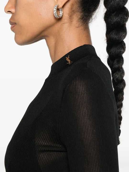 Black Cotton Avenue H110 Sock Boots