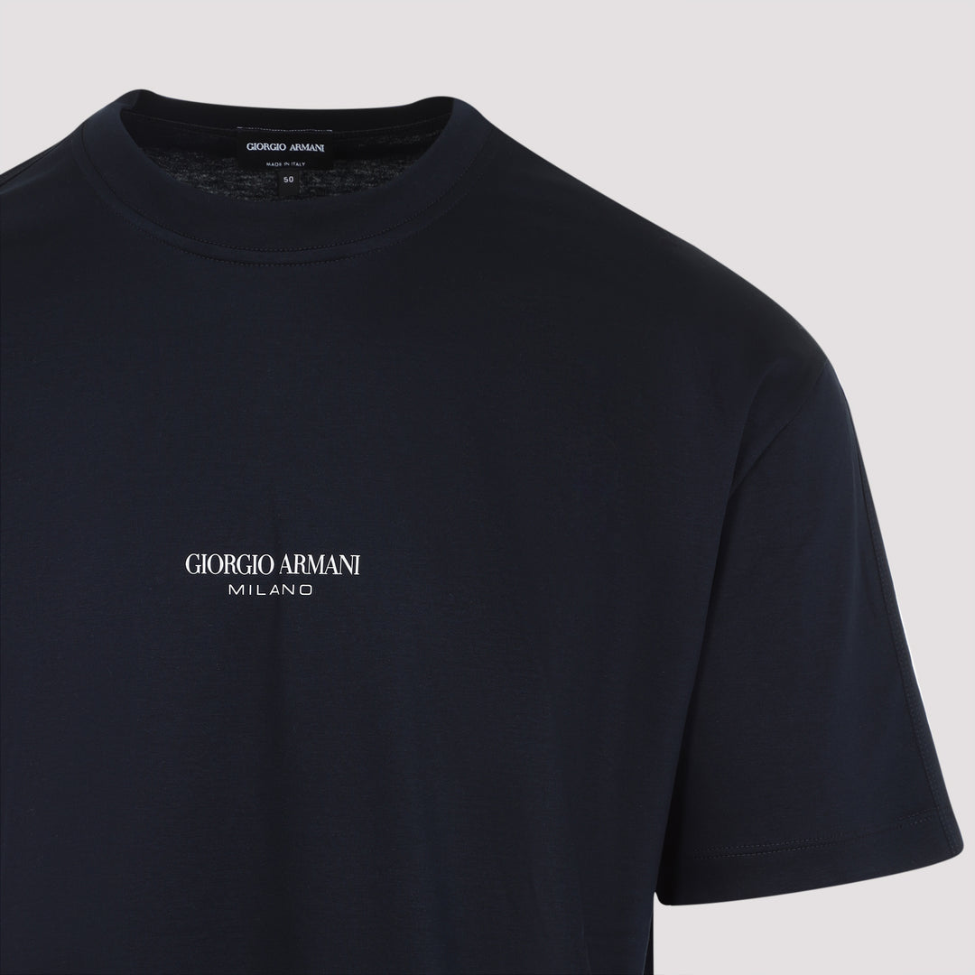 Giorgio Armani T-shirts - Blu | 680163cd01e12b447774aafc451639d94b13d6c7