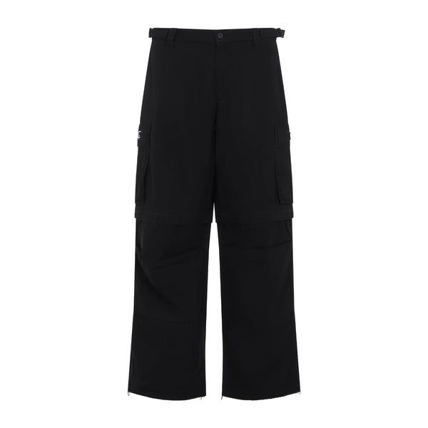 Pantalón Cargo Negro de Algodón Intermission