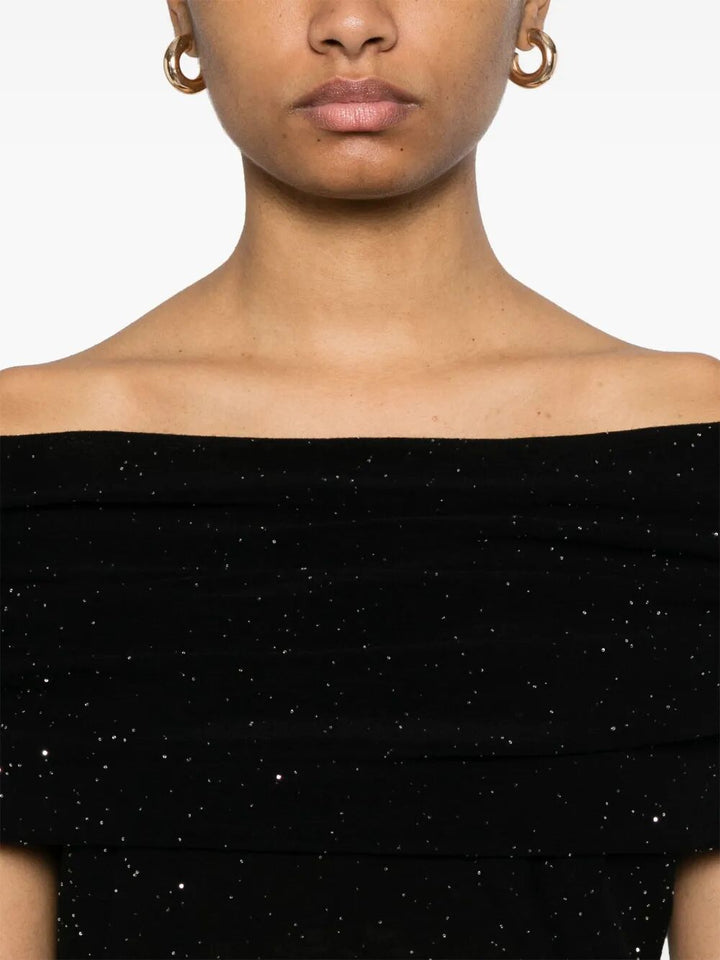 Roberto Collina Top - Nero | 05f89e2dbbdebdc134638abbcc025be6dbf42e87