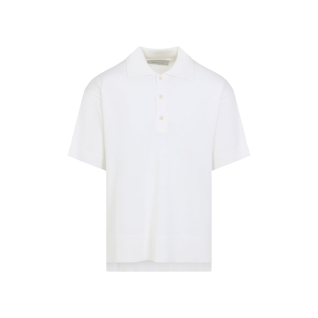 Ami Paris Polo - Bianco | 78aa095c514fd8053cf5062e2510e993030600c1