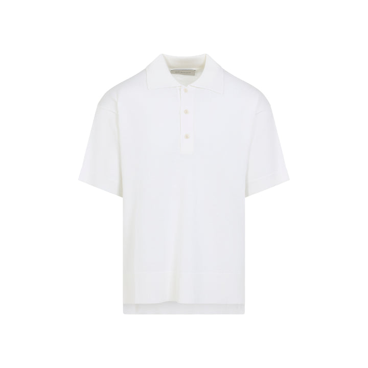Ami Paris Polo - Bianco | 78aa095c514fd8053cf5062e2510e993030600c1