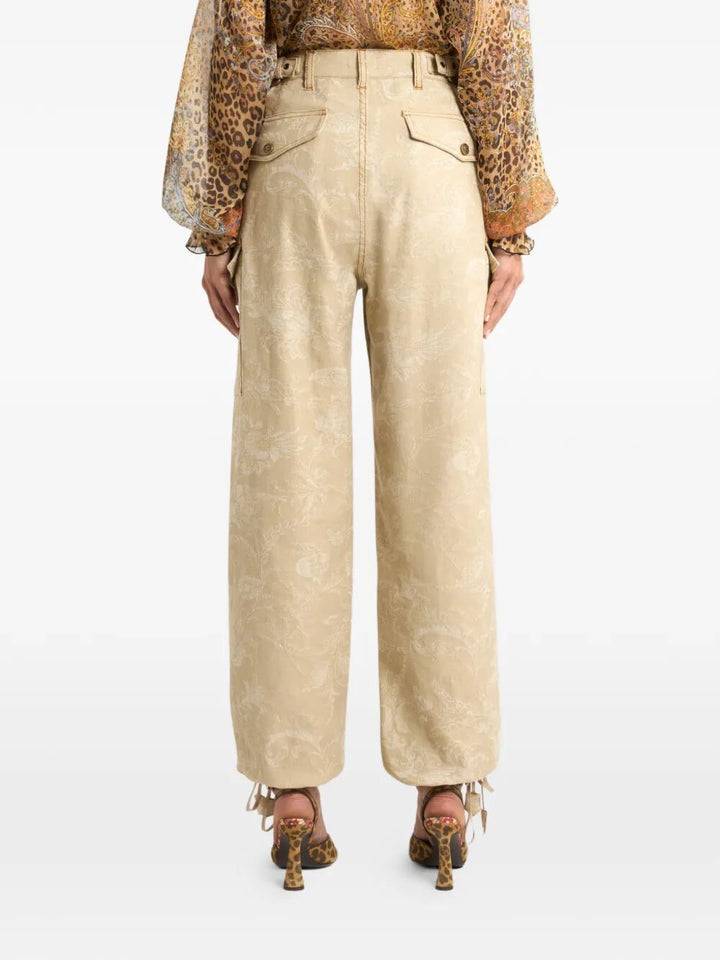 Etro Wide leg - Nude & Neutrals | f61b6bd22a35d4e473bb6a0affd369fcb97a54ef