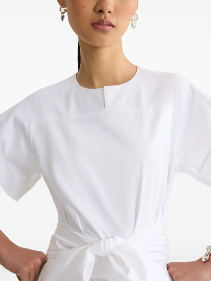 Patou Midi dresses - Bianco | 1e1dc9cc7fccb813633056ae16a5f9046bd1d835